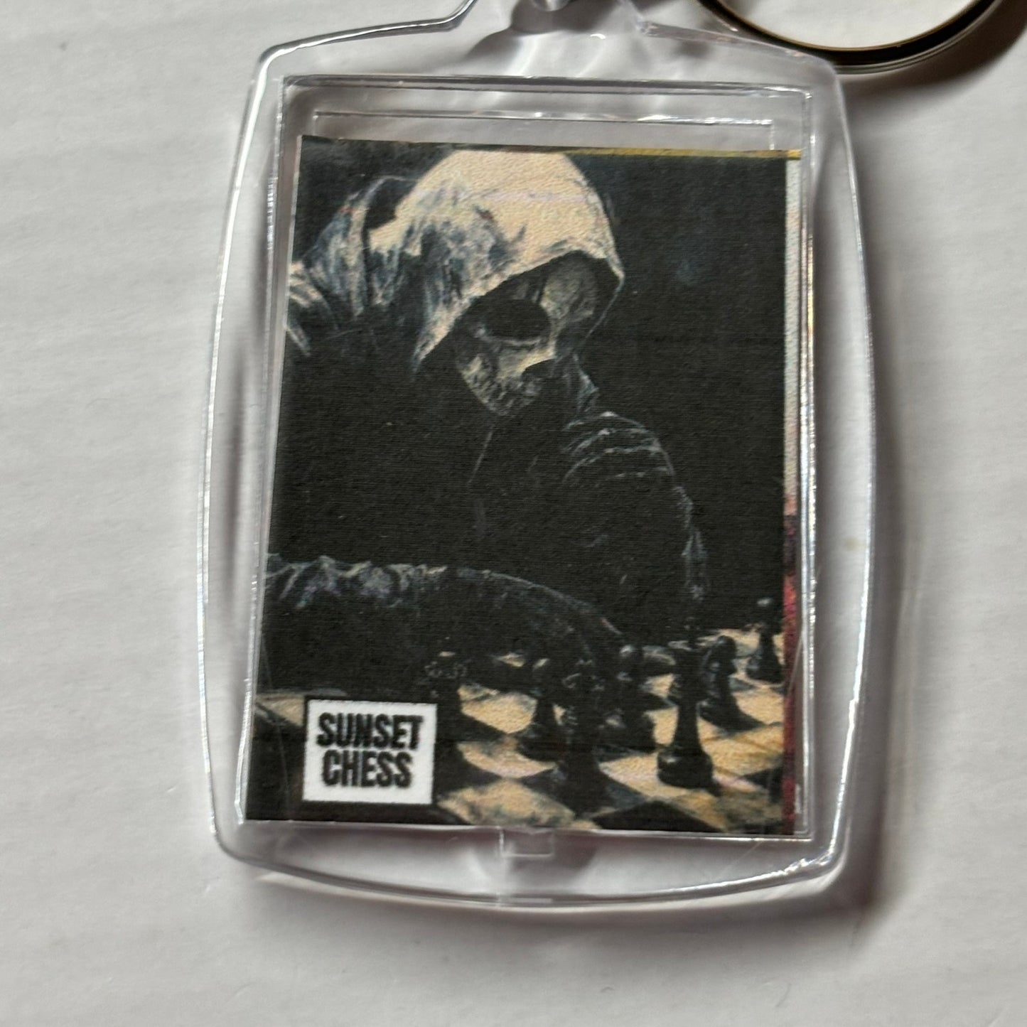 Hooded Agent - Chess  Photo Keychain