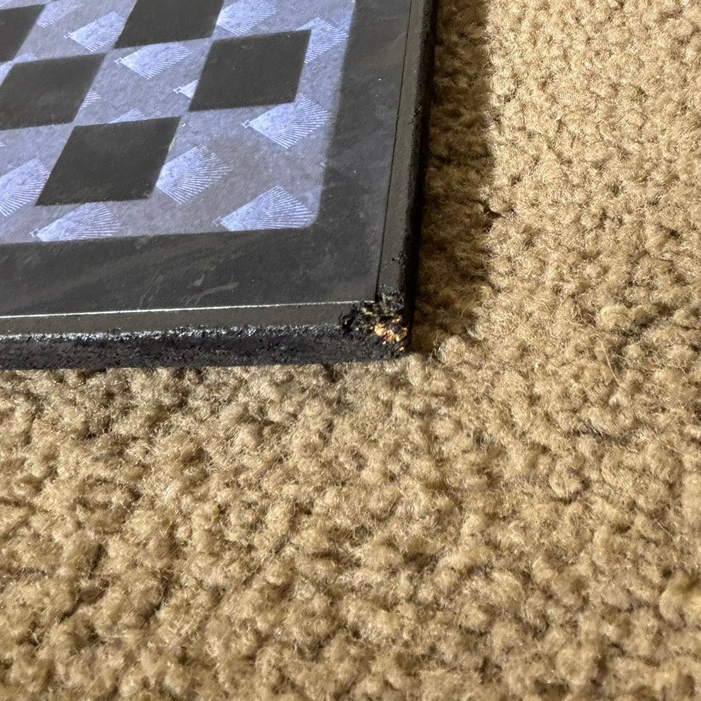 Slick Blue - Scrapbook Chess Board