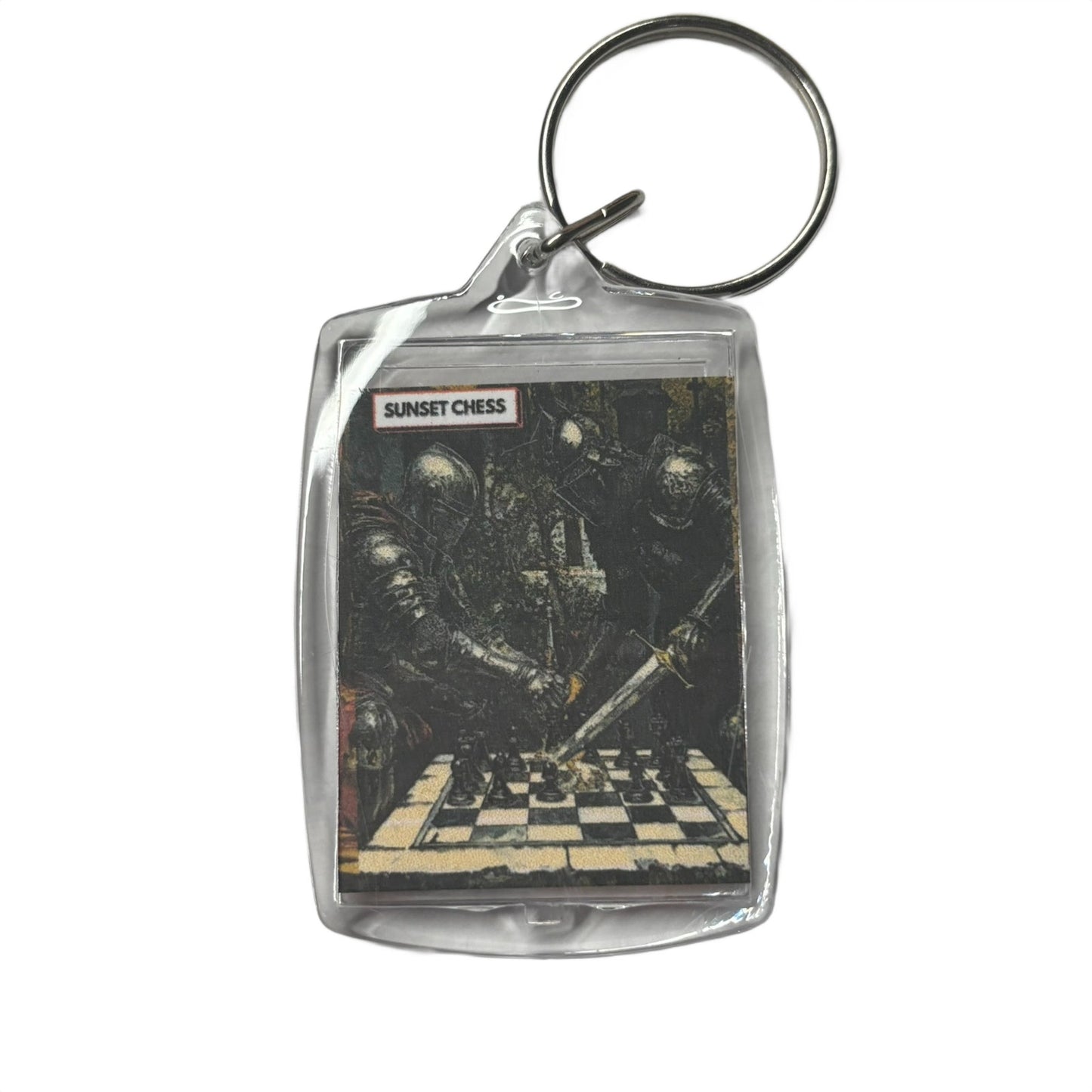 Dark Room - Chess  Photo Keychain