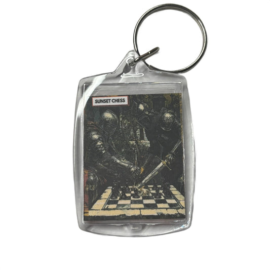Dark Room - Chess  Photo Keychain