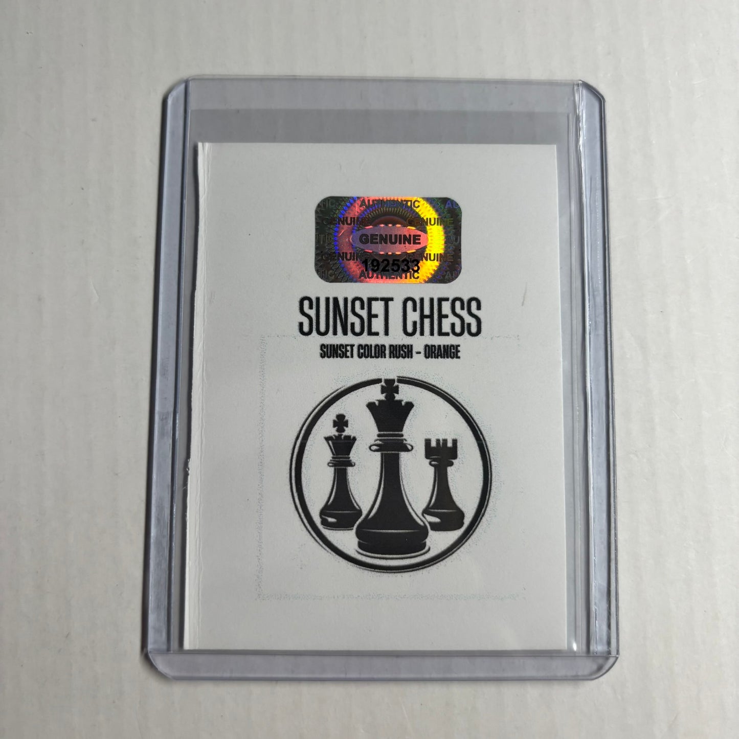 Orange Collection - Trading Card