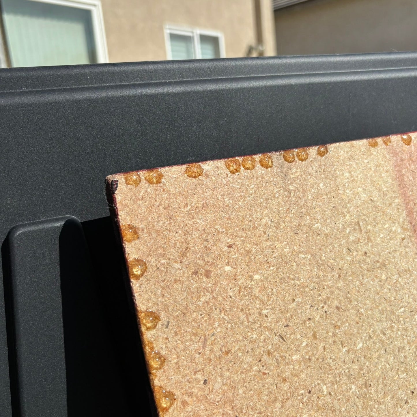 Space Party - Resin Coated Chess Board