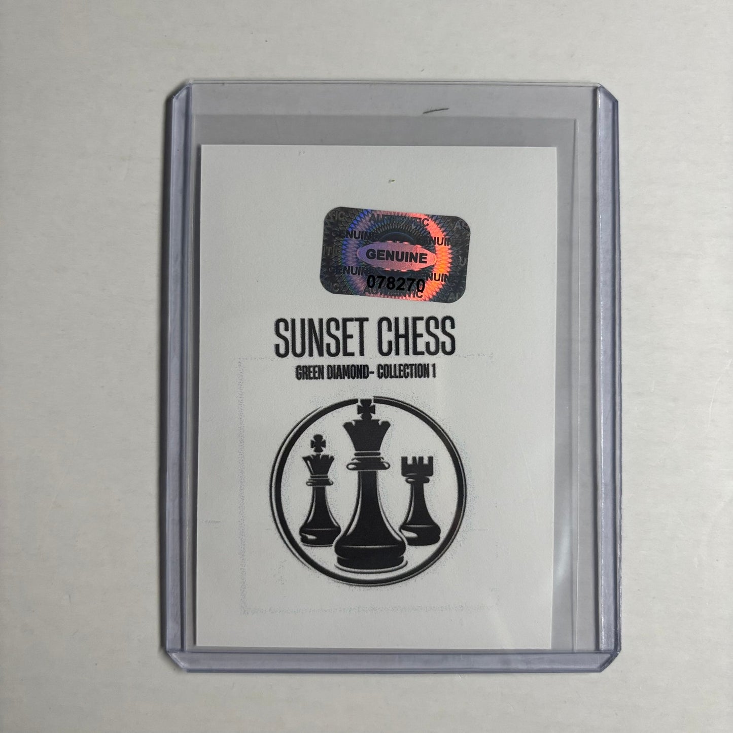 Green Diamond Collection 1 - Trading Card