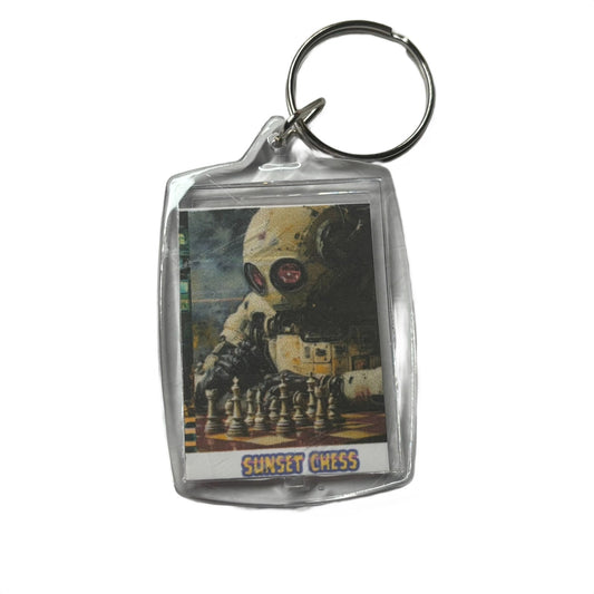 Mr. Robot - Chess  Photo Keychain