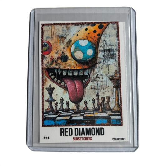 Red Diamond Collection 1 Card #13 - Scrapbook Trading Card