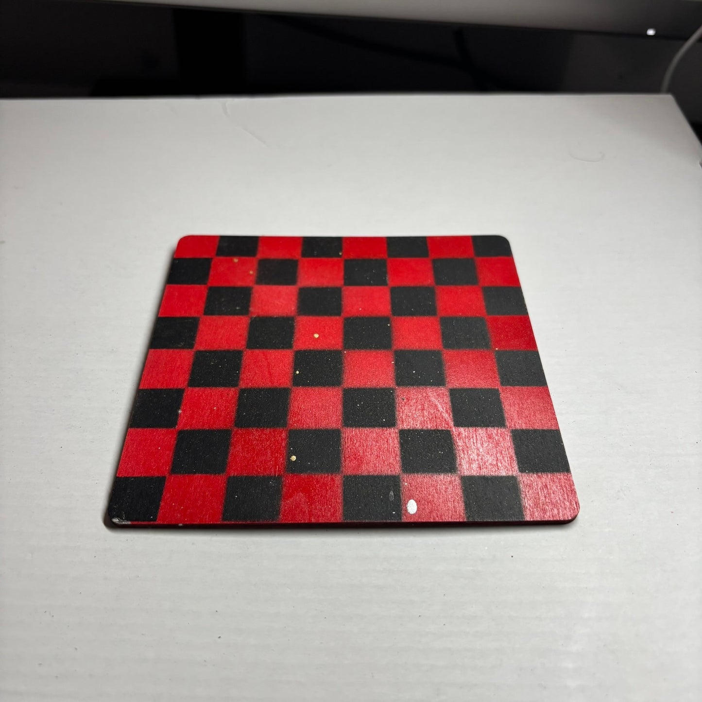 Cherry Red Black - Mini Chess Set