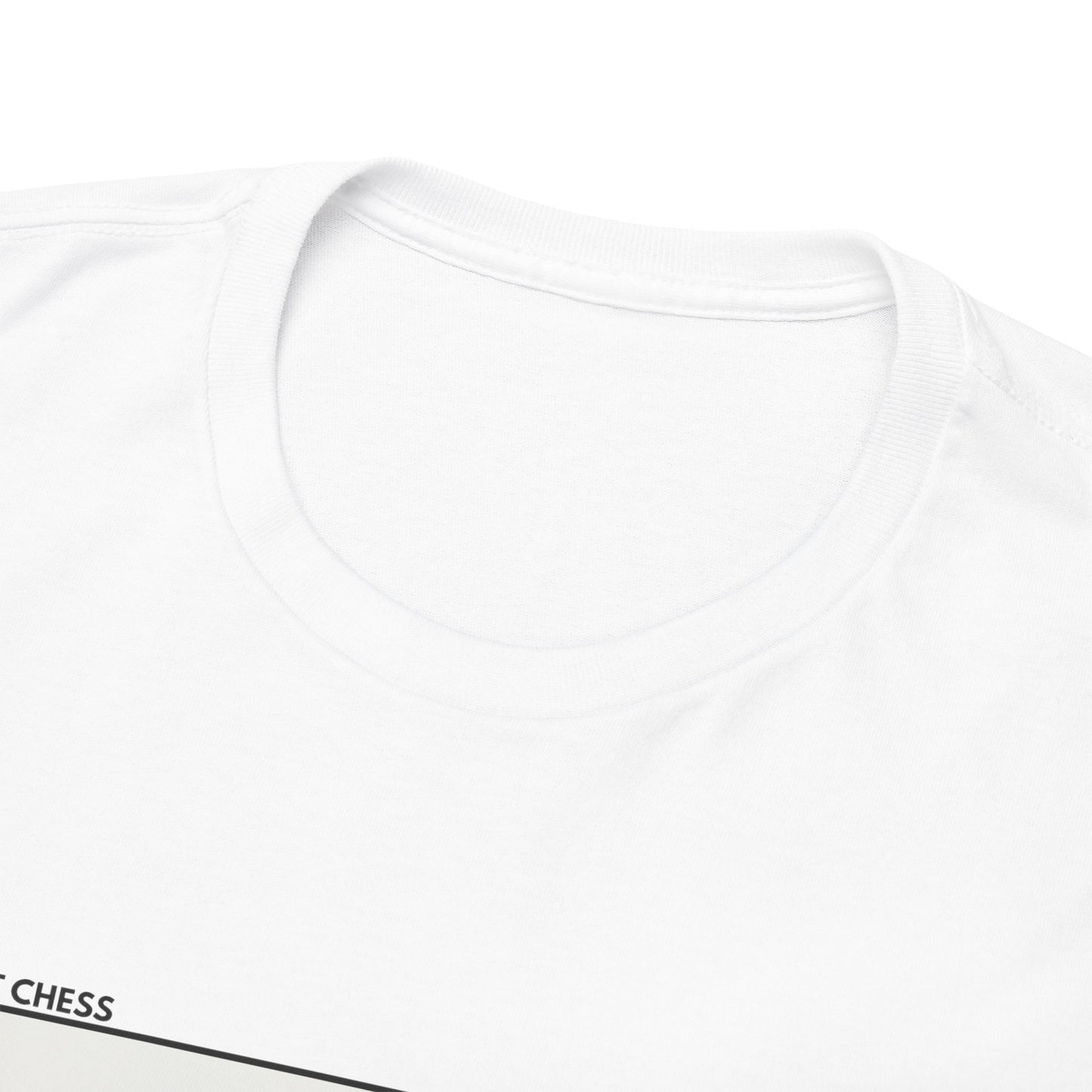 Bound By The Game - White Chess T Shirt