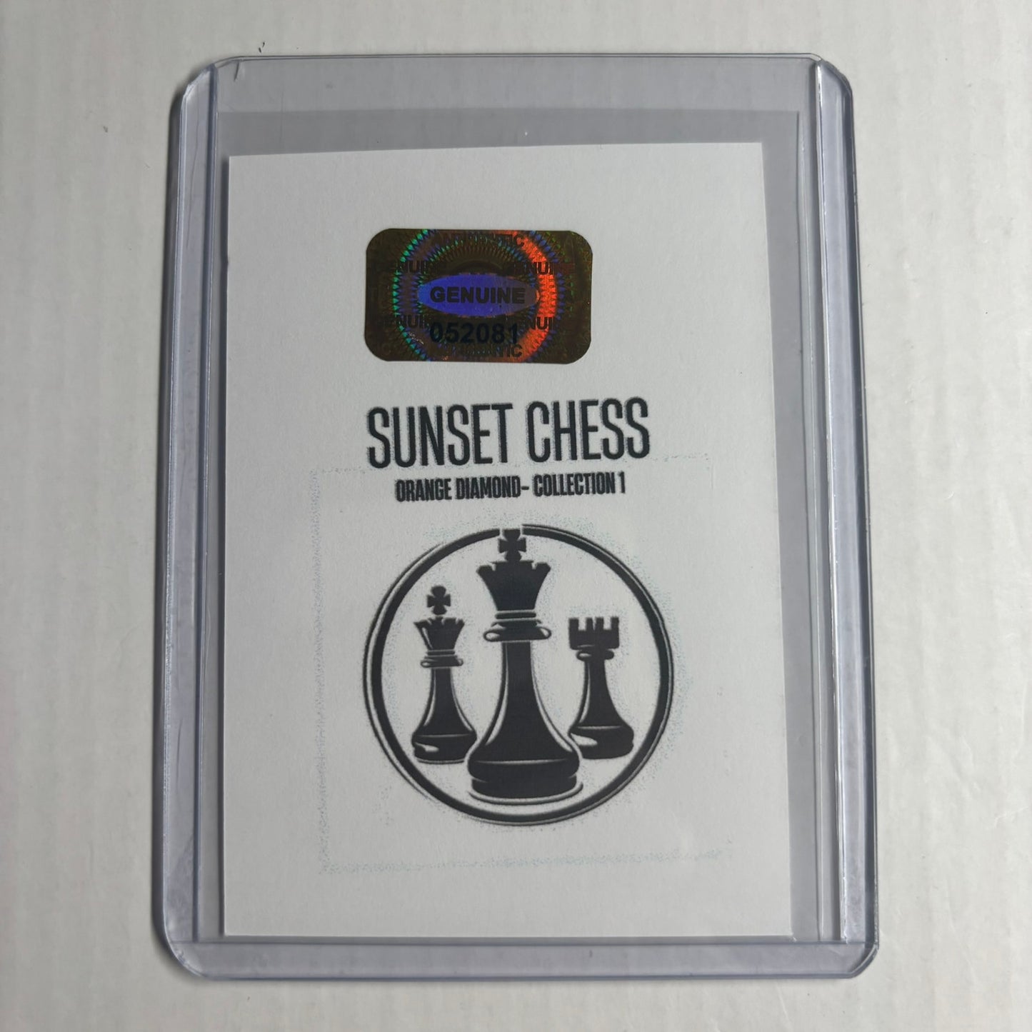 Orange Diamond Collection 1 - Trading Card