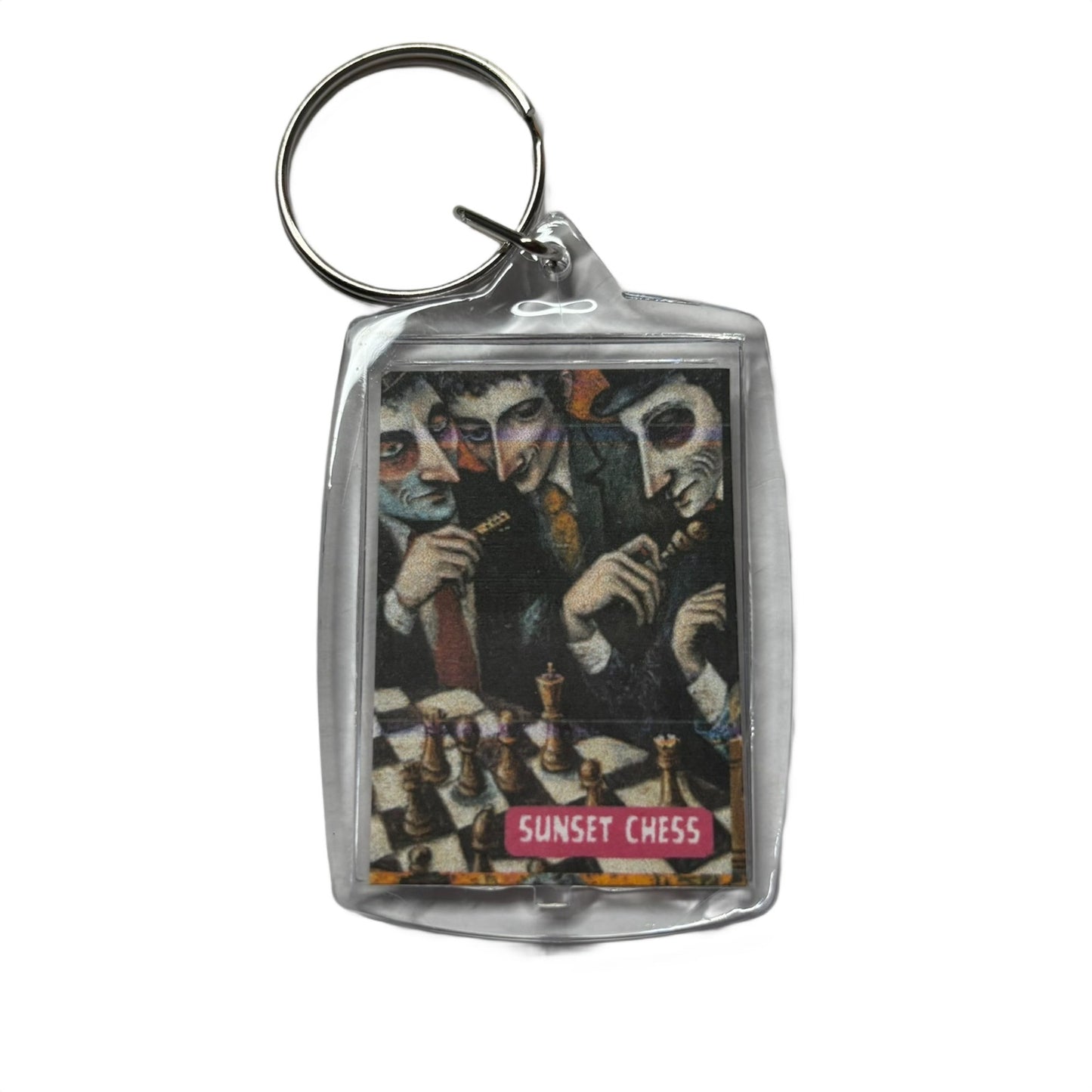 Politicians - Chess  Photo Keychain