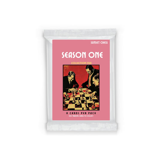 Season One Collection 5 - Sunset Chess Scrapbook Card Pack