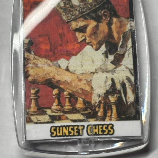 Young King - Chess  Photo Keychain