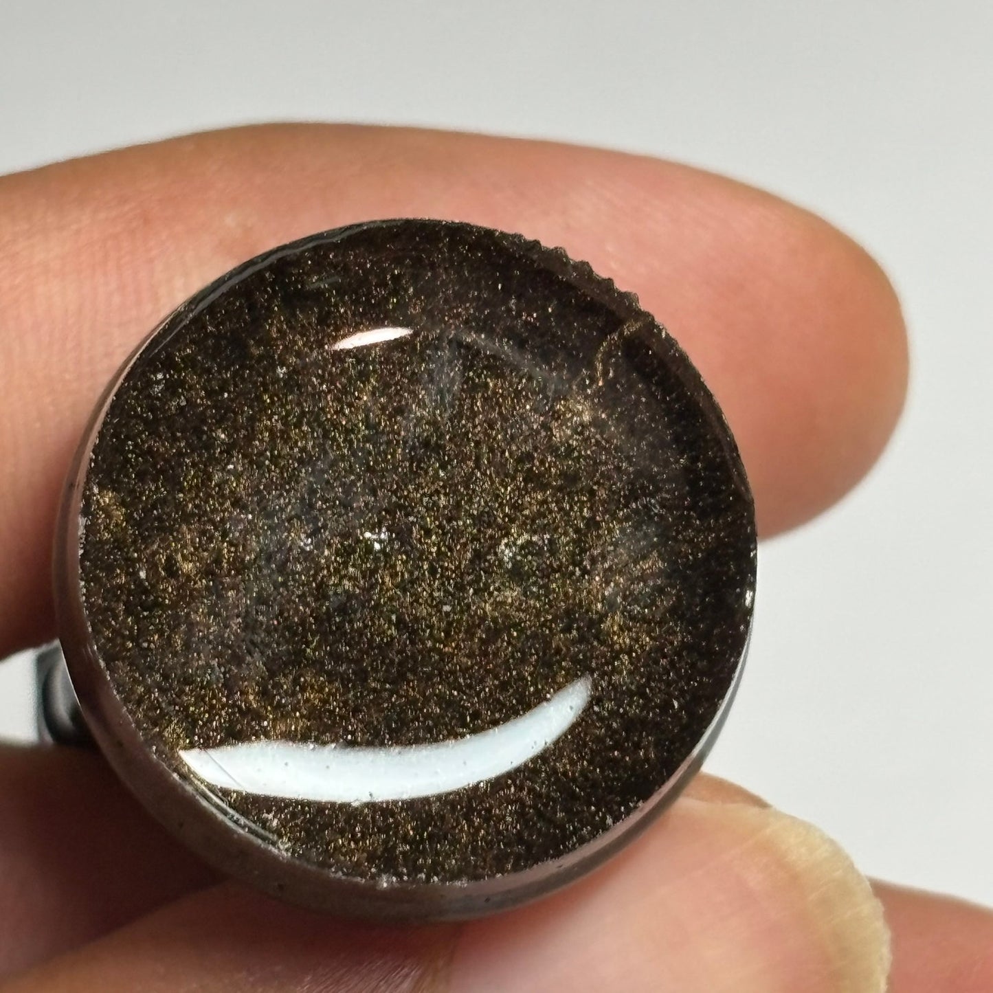 Royal Brown Knight - Handmade Resin Keychain