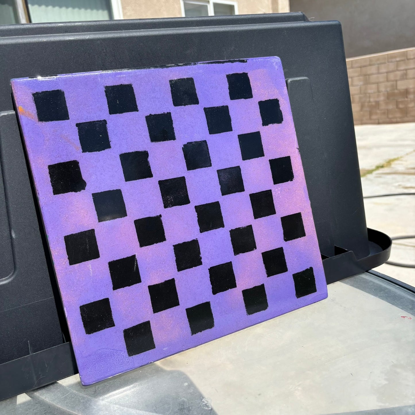 Purple - Resin Coated Chess Board