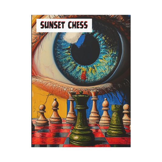 Apple of My Eye - Canvas Chess Print 36"x48"