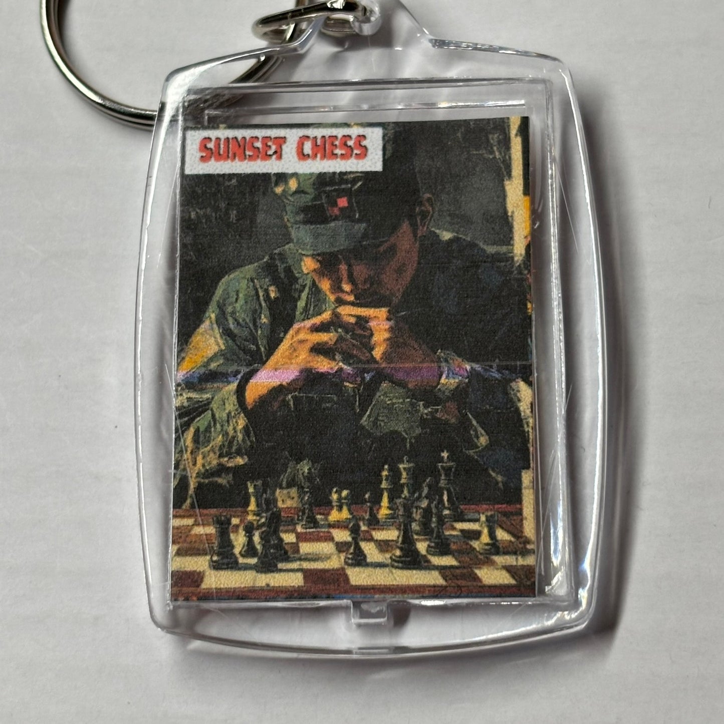 Soldier - Chess  Photo Keychain