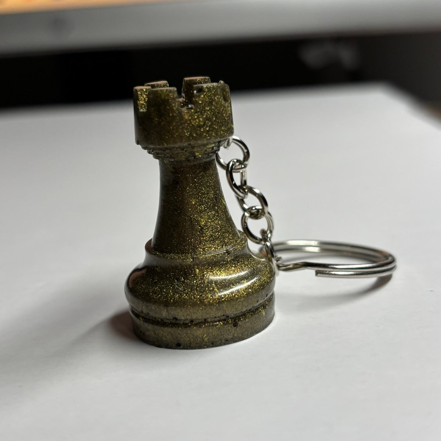 Army Royal Green - Handmade Resin Keychain