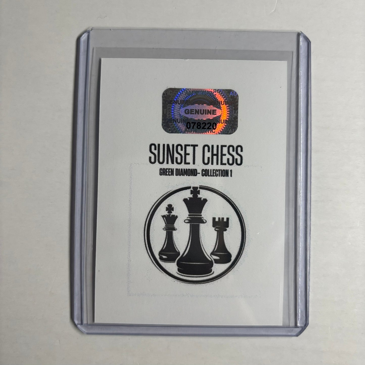 Green Diamond Collection 1 - Trading Card