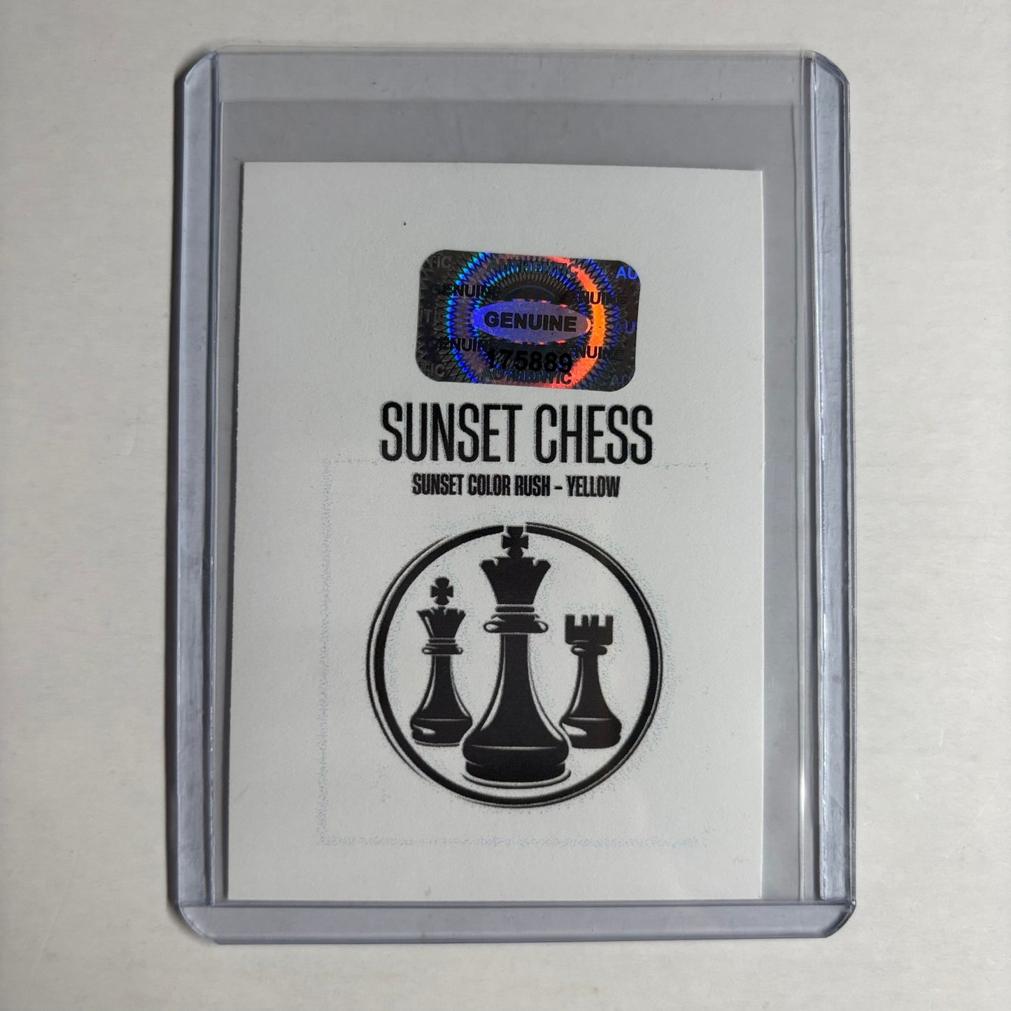 Yellow Collection - Trading Card
