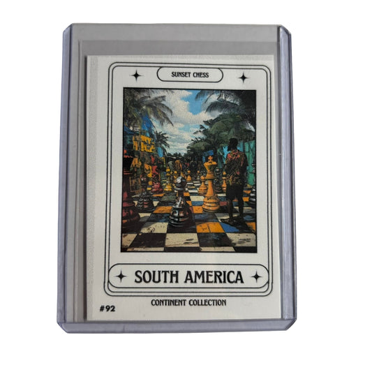 South America Collection - Trading Card