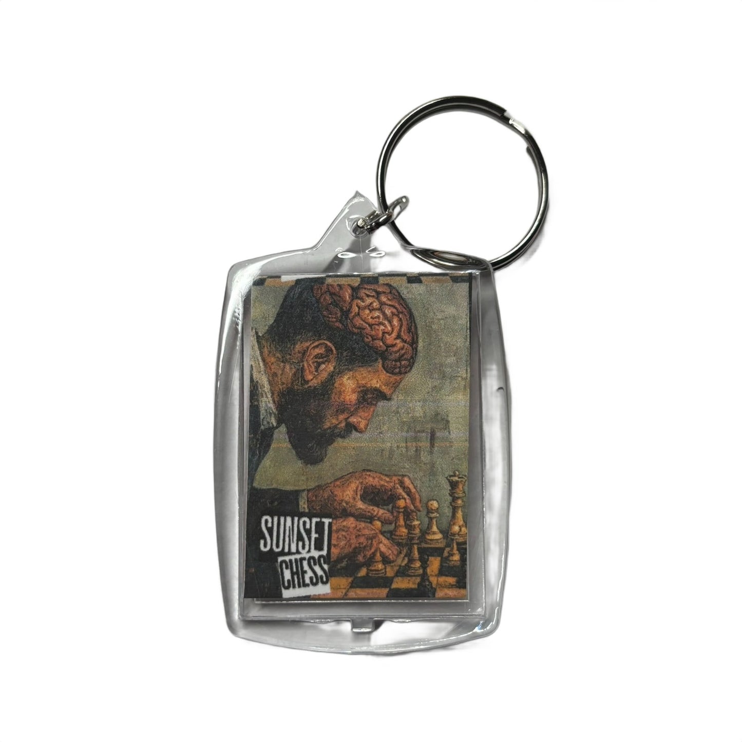 Brain Games - Chess  Photo Keychain