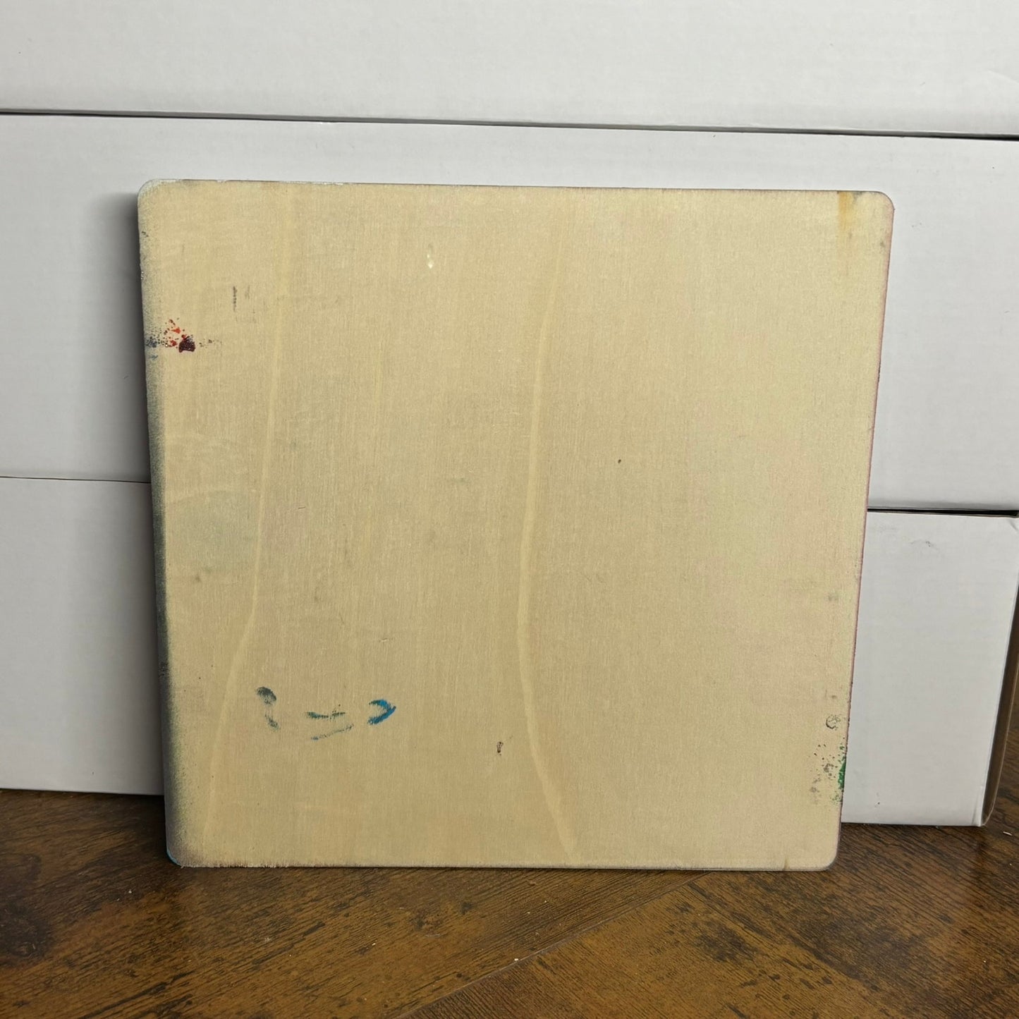 Light Rainbow - Painted Thin Wooden Chess Board