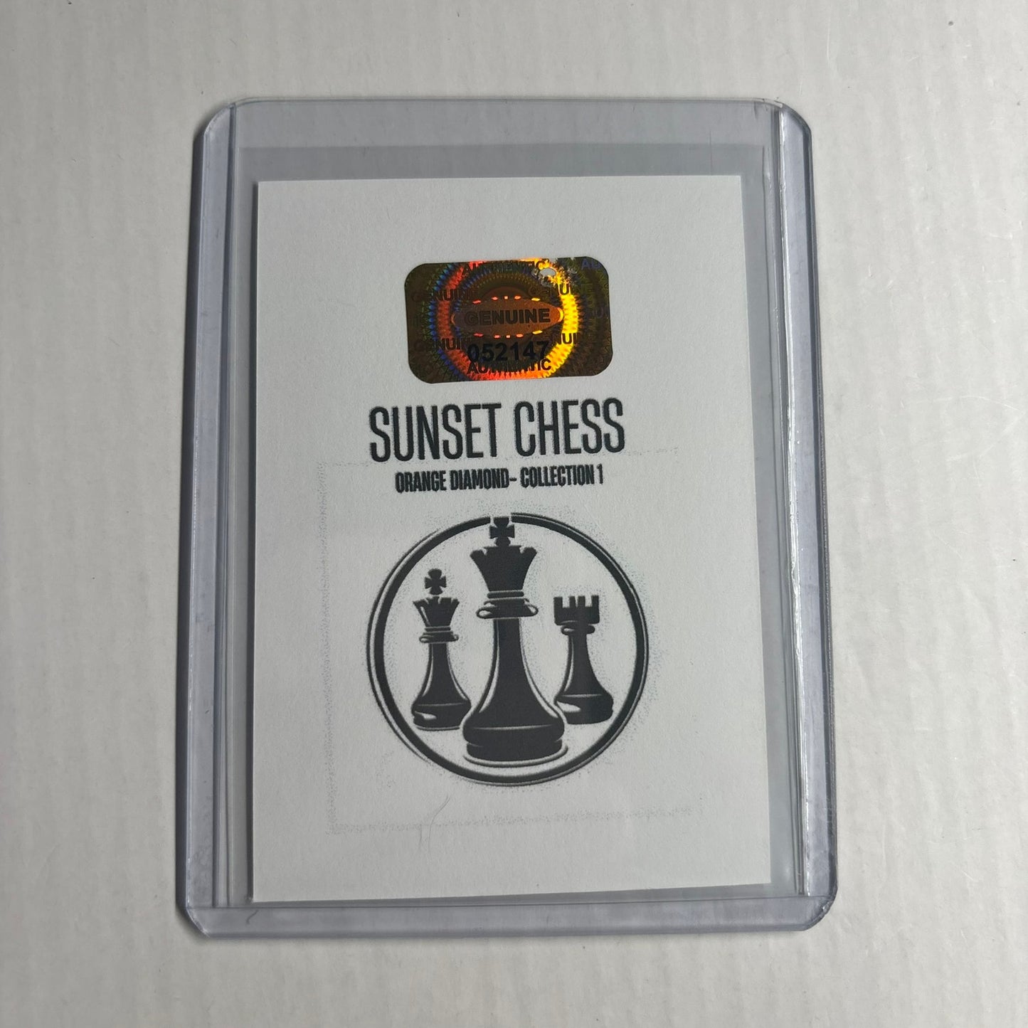 Orange Diamond Collection 1 - Trading Card