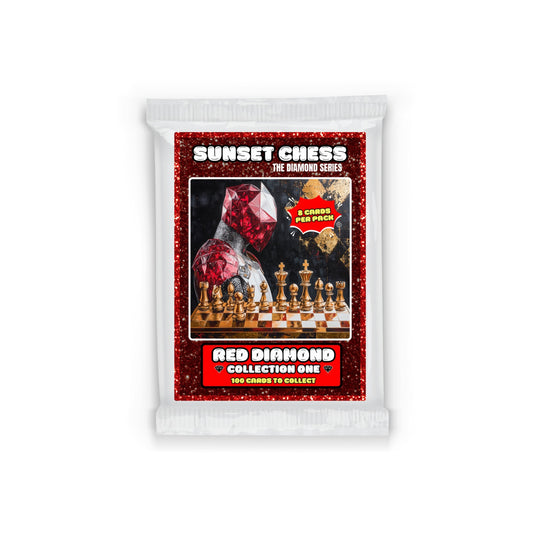 Red Diamond Part 1 - Sunset Chess Scrapbook Card Pack