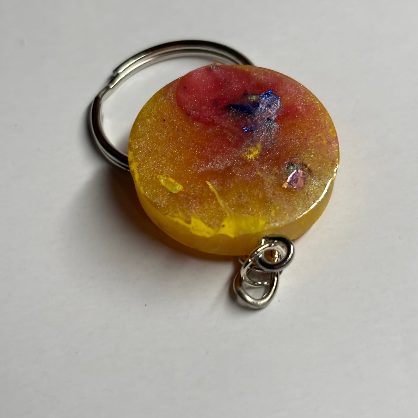 Queens Yellow Desire - Handmade Resin Keychain