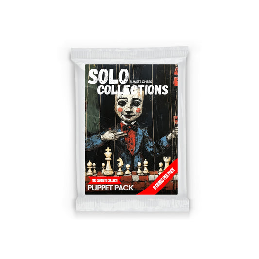 Puppet Solo Collection - Sunset Chess Scrapbook Card Pack