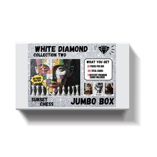 White Diamond Part 2 - Jumbo Box Pack - Chess Trading Cards