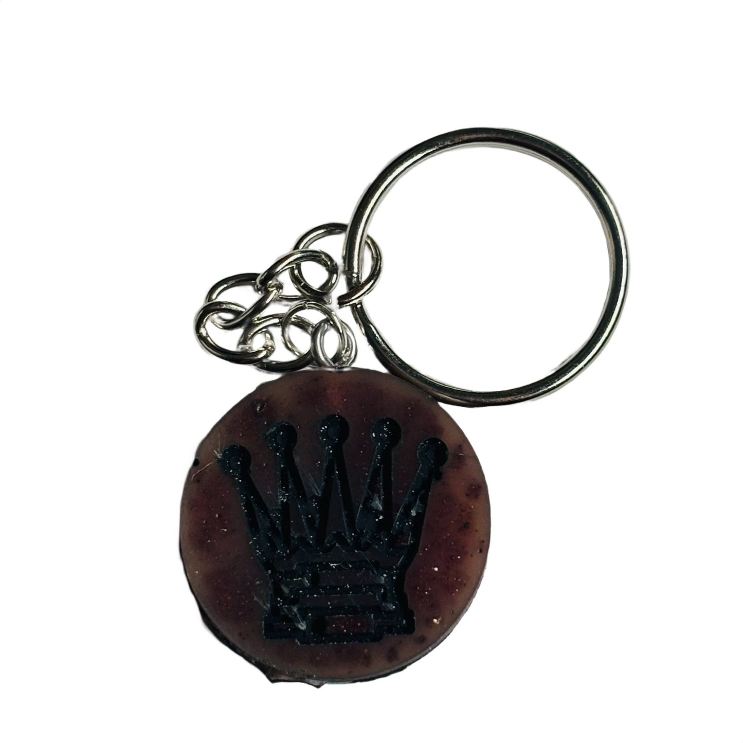 Rusted Queen - Handmade Resin Keychain