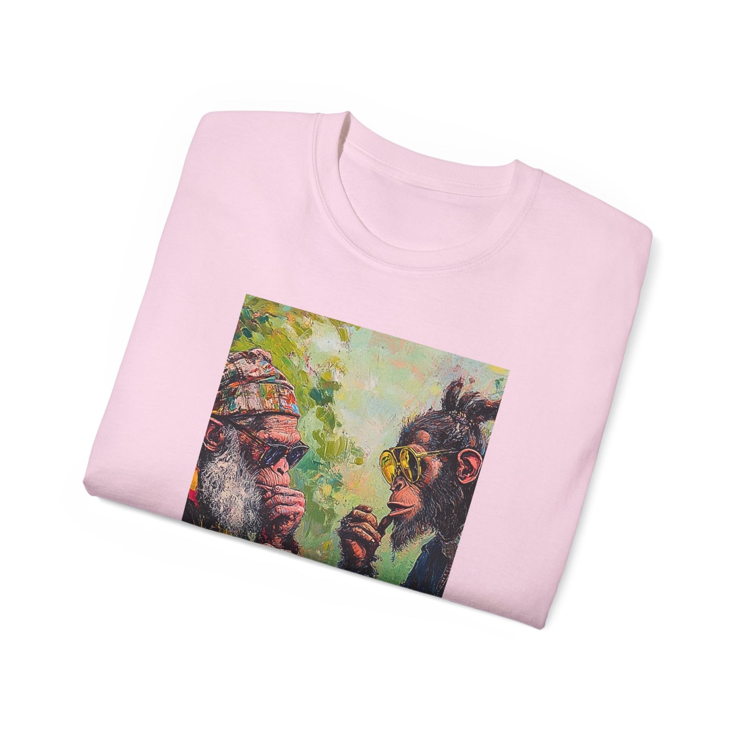 The Ape Squad - Pink Chess T Shirt