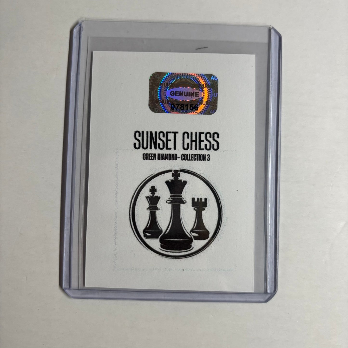 Green Diamond Collection 3 - Trading Card