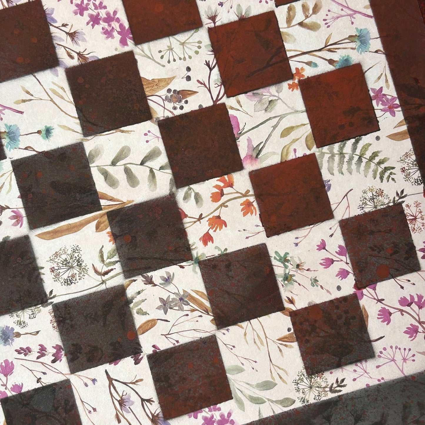 - Scrapbook Chess Board