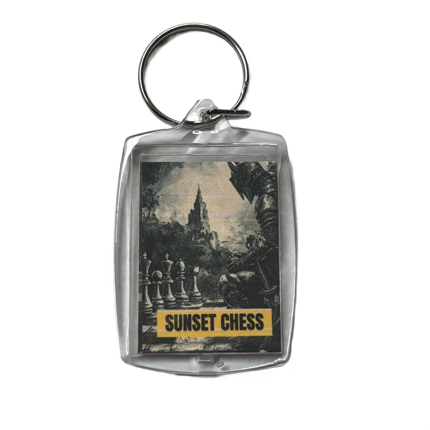 Medieval - Chess  Photo Keychain