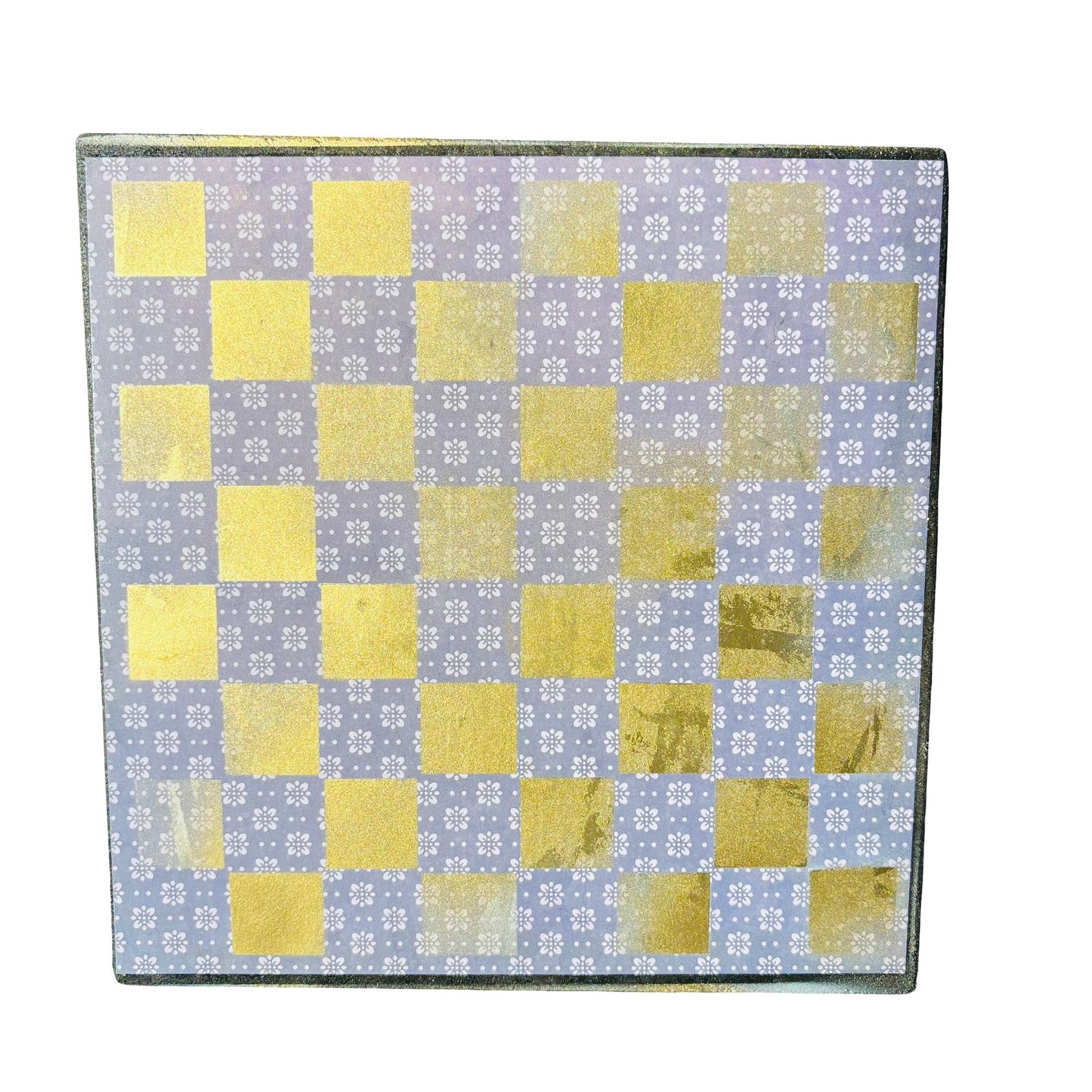 Golden Hue - Scrapbook Chess Board