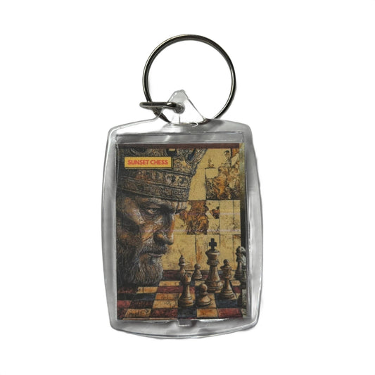 King's Choice - Chess  Photo Keychain
