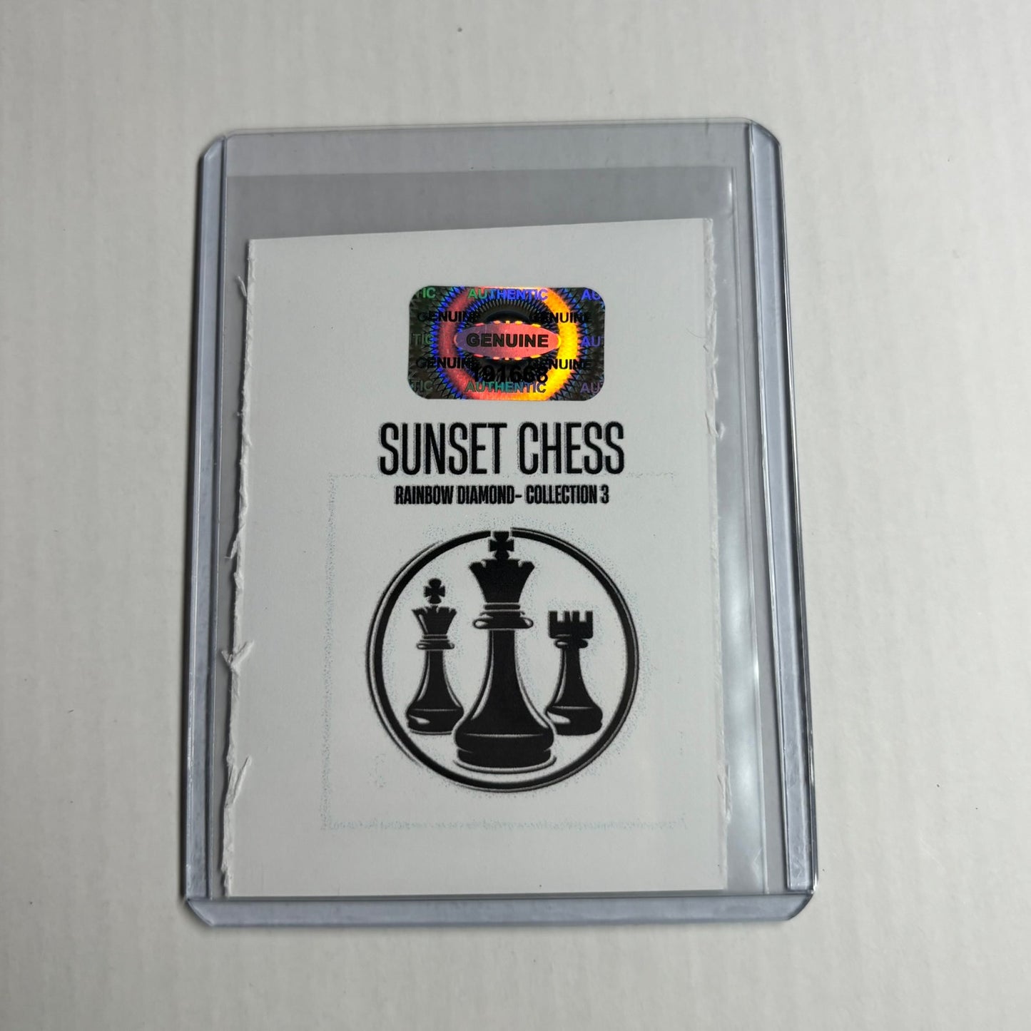 Rainbow Diamond Collection 3 Card #2 - Scrapbook Trading Card