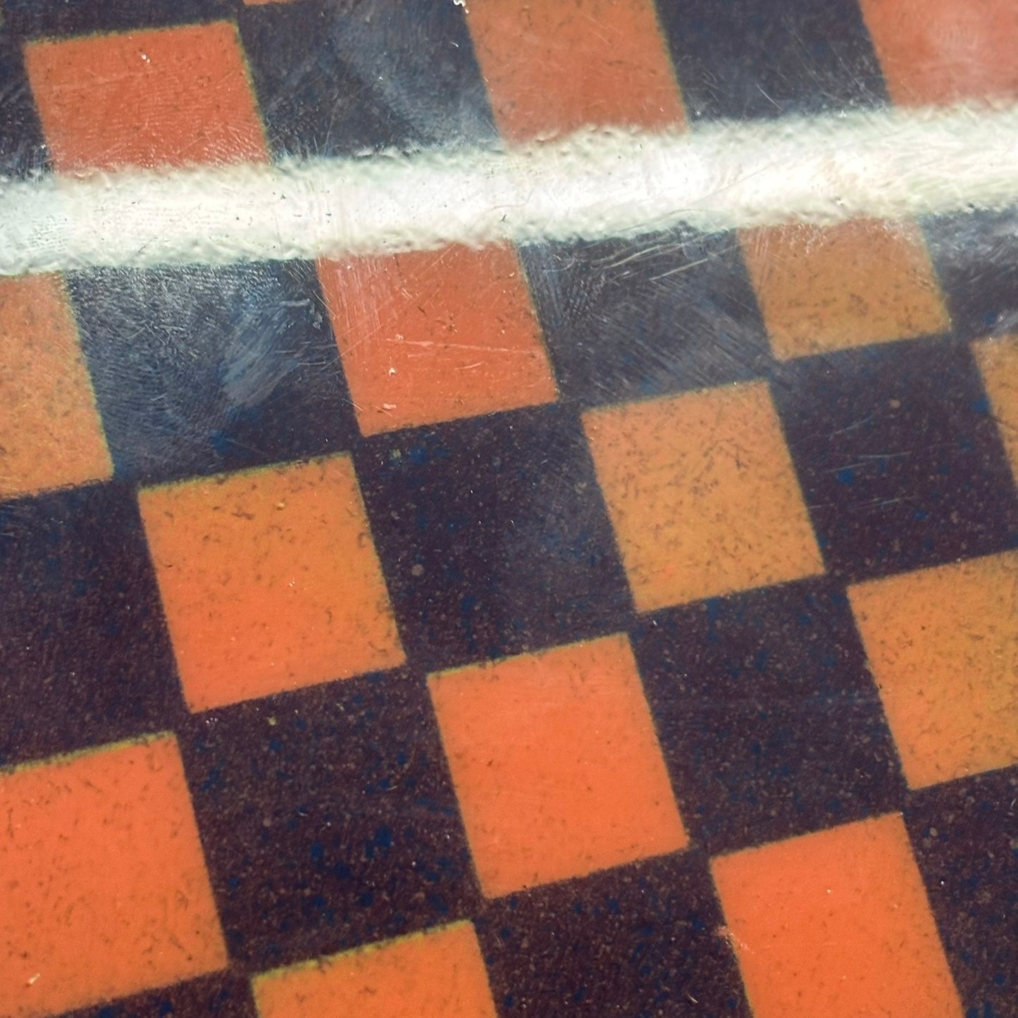 Purple & Orange - Resin Coated Chess Board