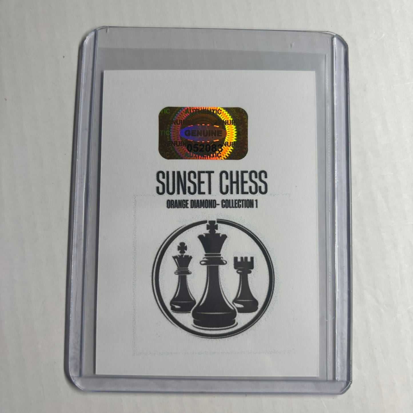 Orange Diamond Collection 1 - Trading Card