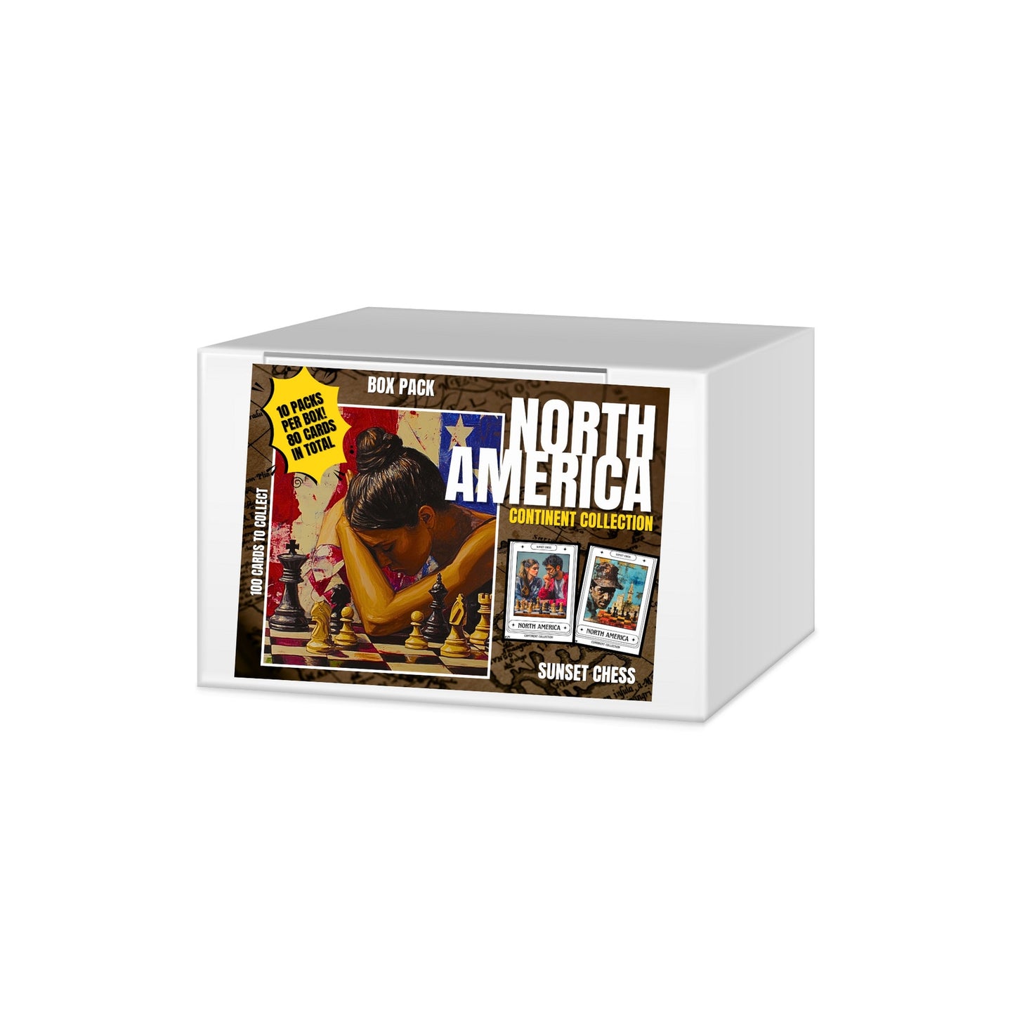 North America Edition Trading Cards - Mini Box Collection
