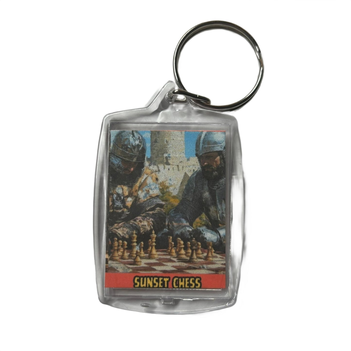 Medieval Warriors - Chess  Photo Keychain