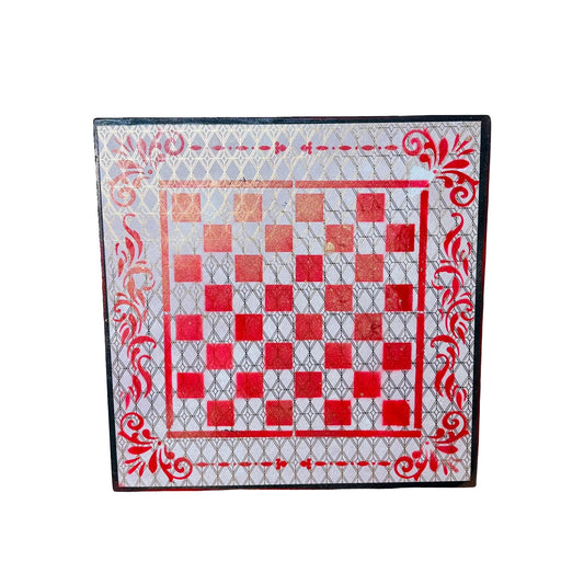 Red Prestige Gold Lining - Scrapbook Chess Board