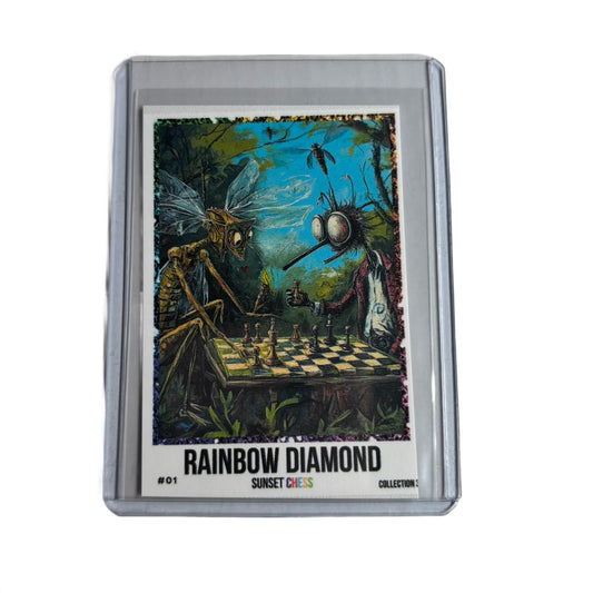 Rainbow Diamond Collection 3 Card #1 - Scrapbook Trading Card
