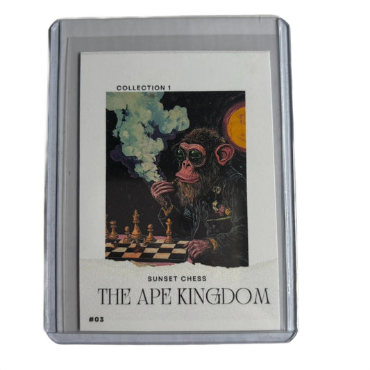 The Ape Kingdom Collection 1 Card #03 - Scrapbook Trading Card