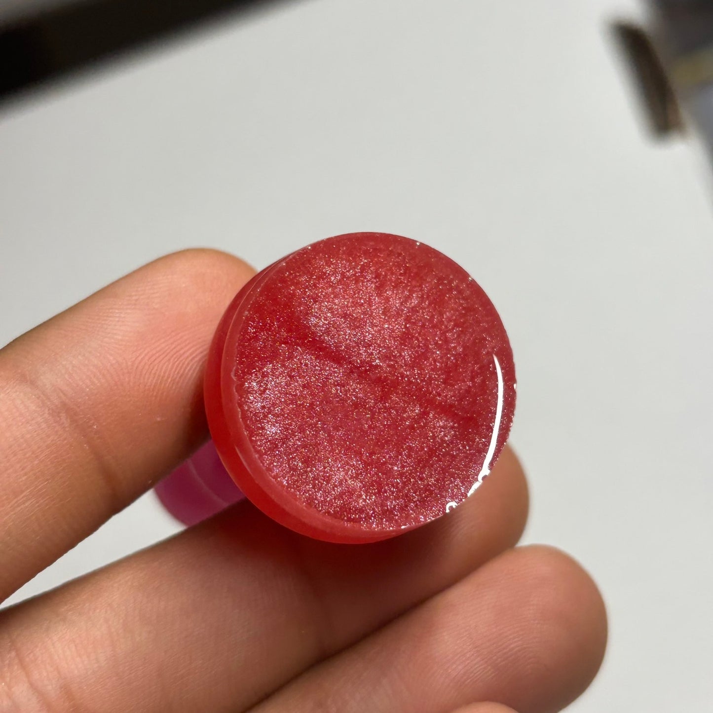 Pink King - Handmade Resin Keychain