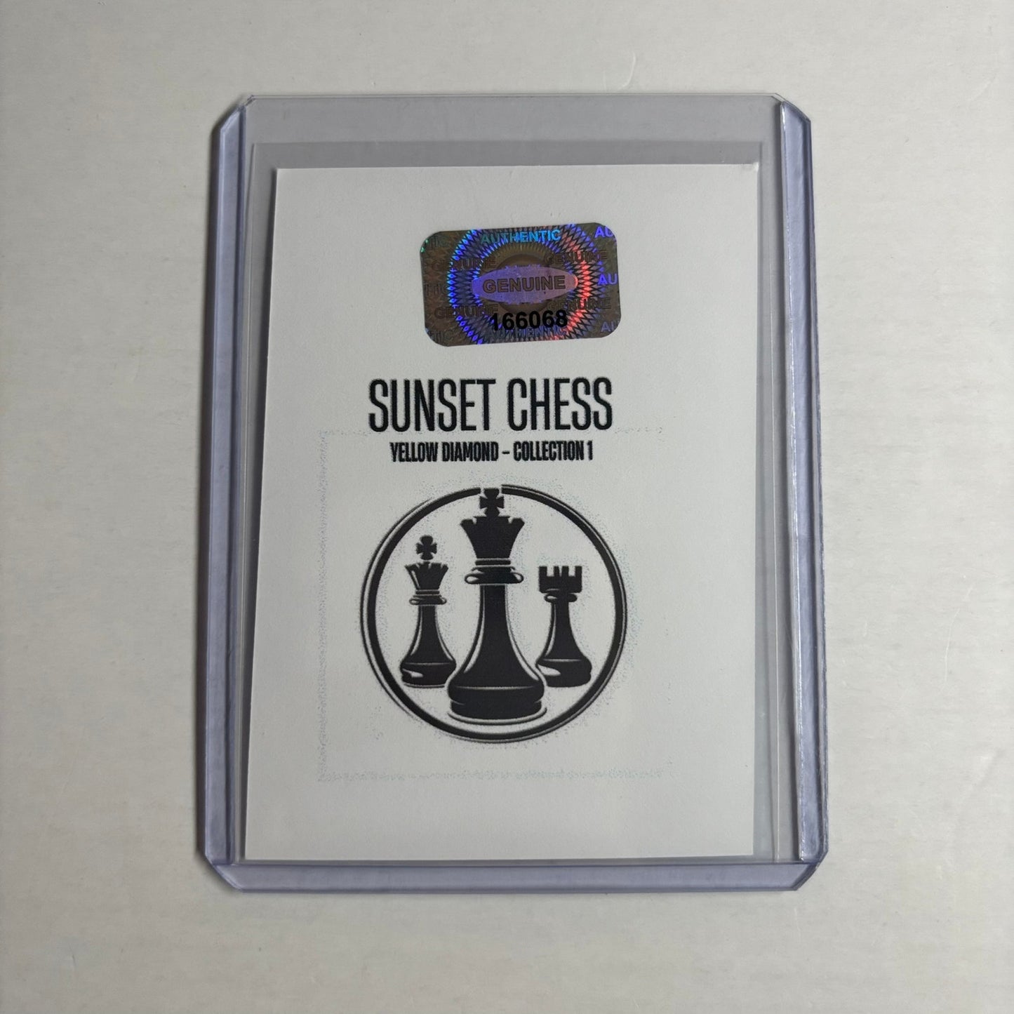 Yellow Diamond Collection 1 - Trading Card