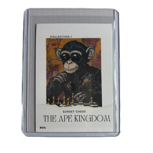 The Ape Kingdom Collection 1 Card #4 - Scrapbook Trading Card