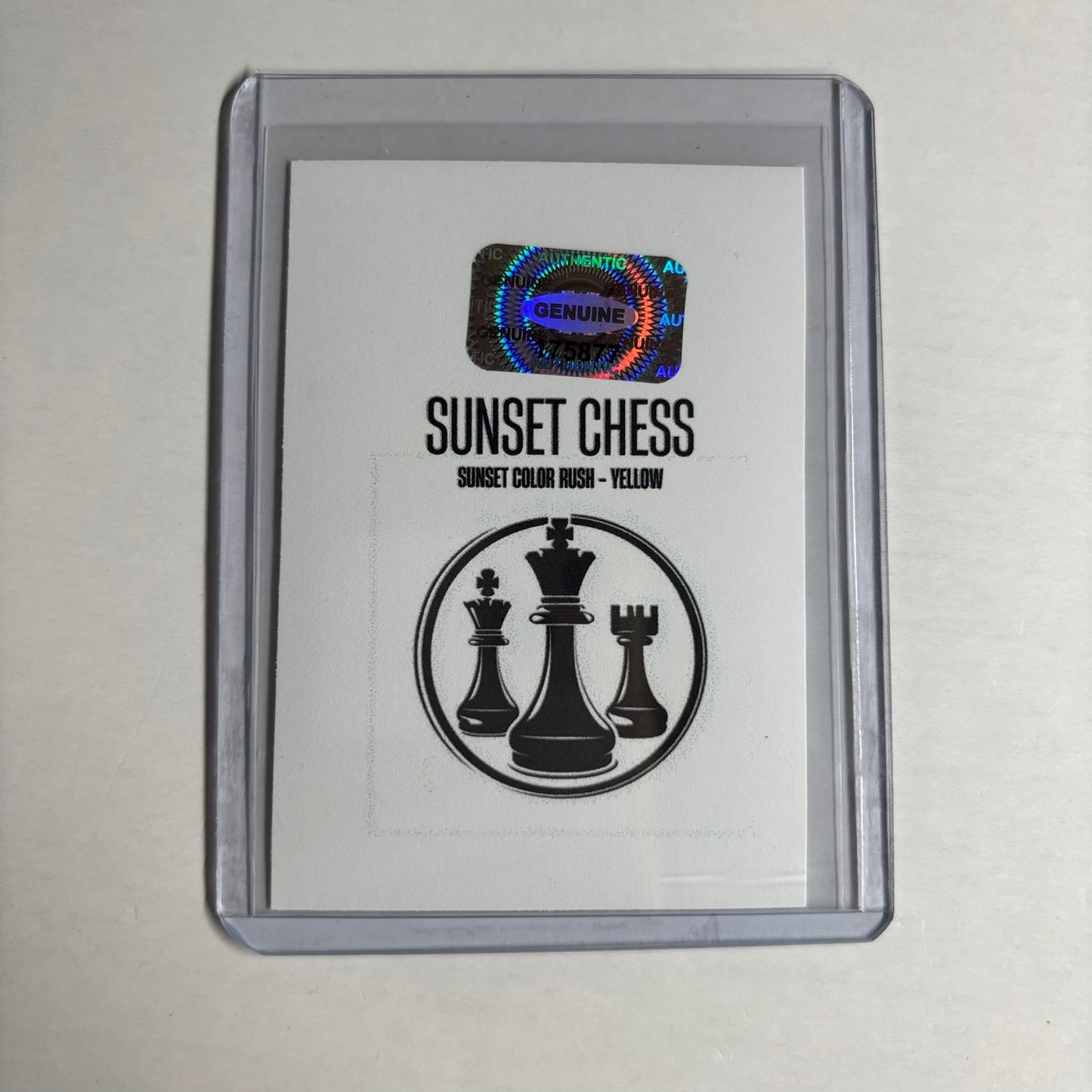 Yellow Collection - Trading Card