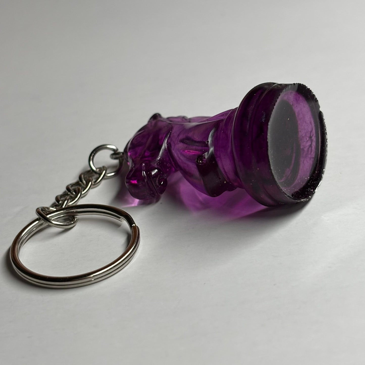 Mystery Purple Knight - Handmade Resin Keychain